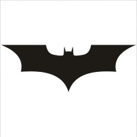 Batman Black Decal Truck Bumper Window Vinyl Sticker 